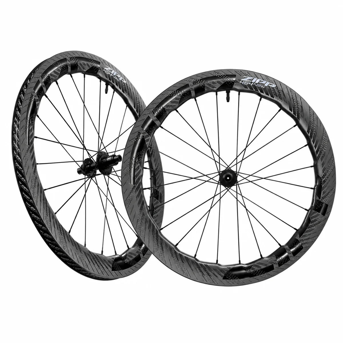 ZIPP 454 NSW Tubeless Disc front and rear wheelset