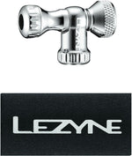 LEZYNE CONTROL DRIVE CNC CO2 PUMP HEAD - SILVER/GLOSSY