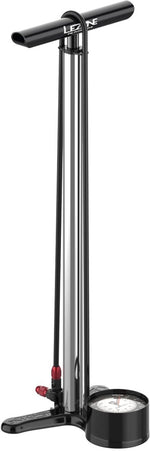LEZYNE CNC FLOOR DRIVE FLOOR PUMP - SILVER/GLOSSY
