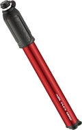 LEZYNE CNC DRIVE HP MEDIUM MINI PUMP - RED/GLOSSY