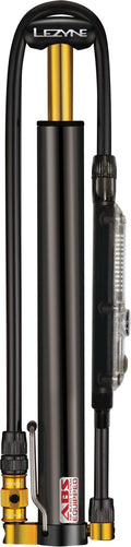 LEZYNE CNC MICRO FLOOR DRIVE DIGITAL HPG MINI PUMP - Nero/GLOSSY