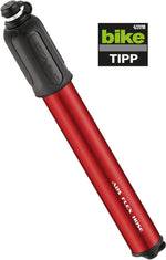 LEZYNE CNC DRIVE HV SMALL MINI PUMP - RED/GLOSSY
