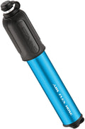 LEZYNE CNC DRIVE HV SMALL MINI PUMP - BLUE/GLOSSY