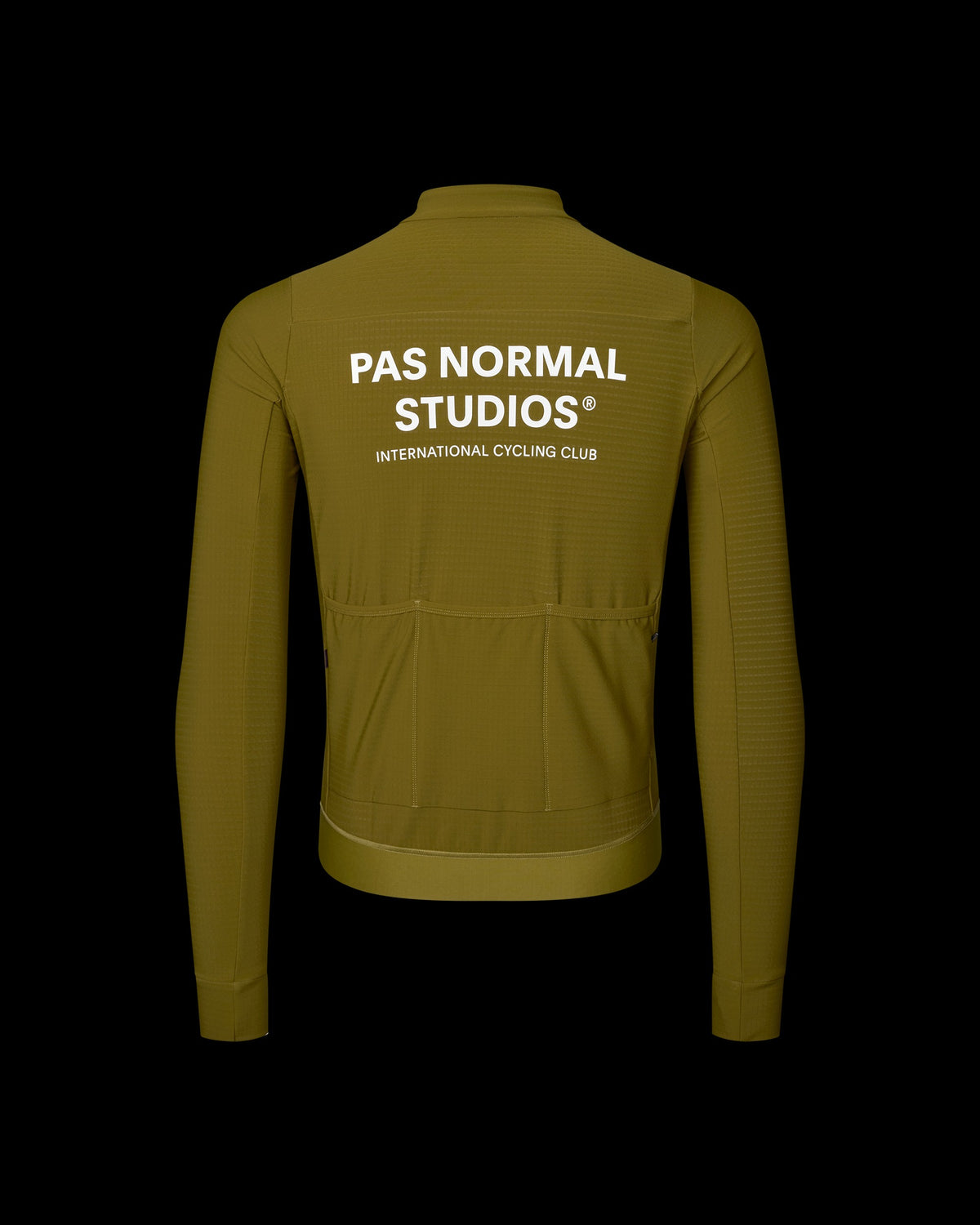PAS NORMAL STUDIOS Men Essential Long Sleeve Jersey - Khaki Green