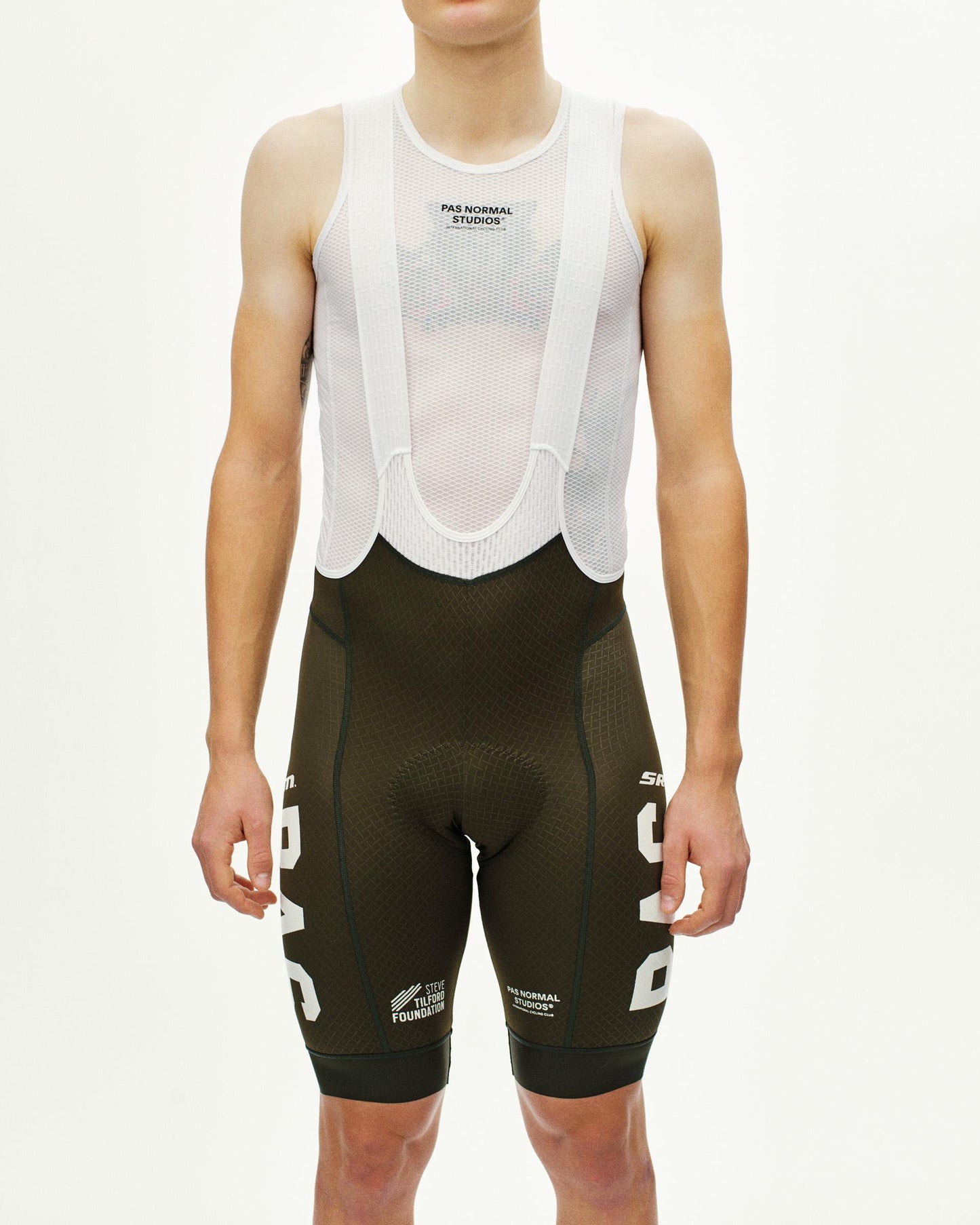 PAS NORMAL STUDIOS STFR Mechanism Salopette da ciclismo - Dark Olive