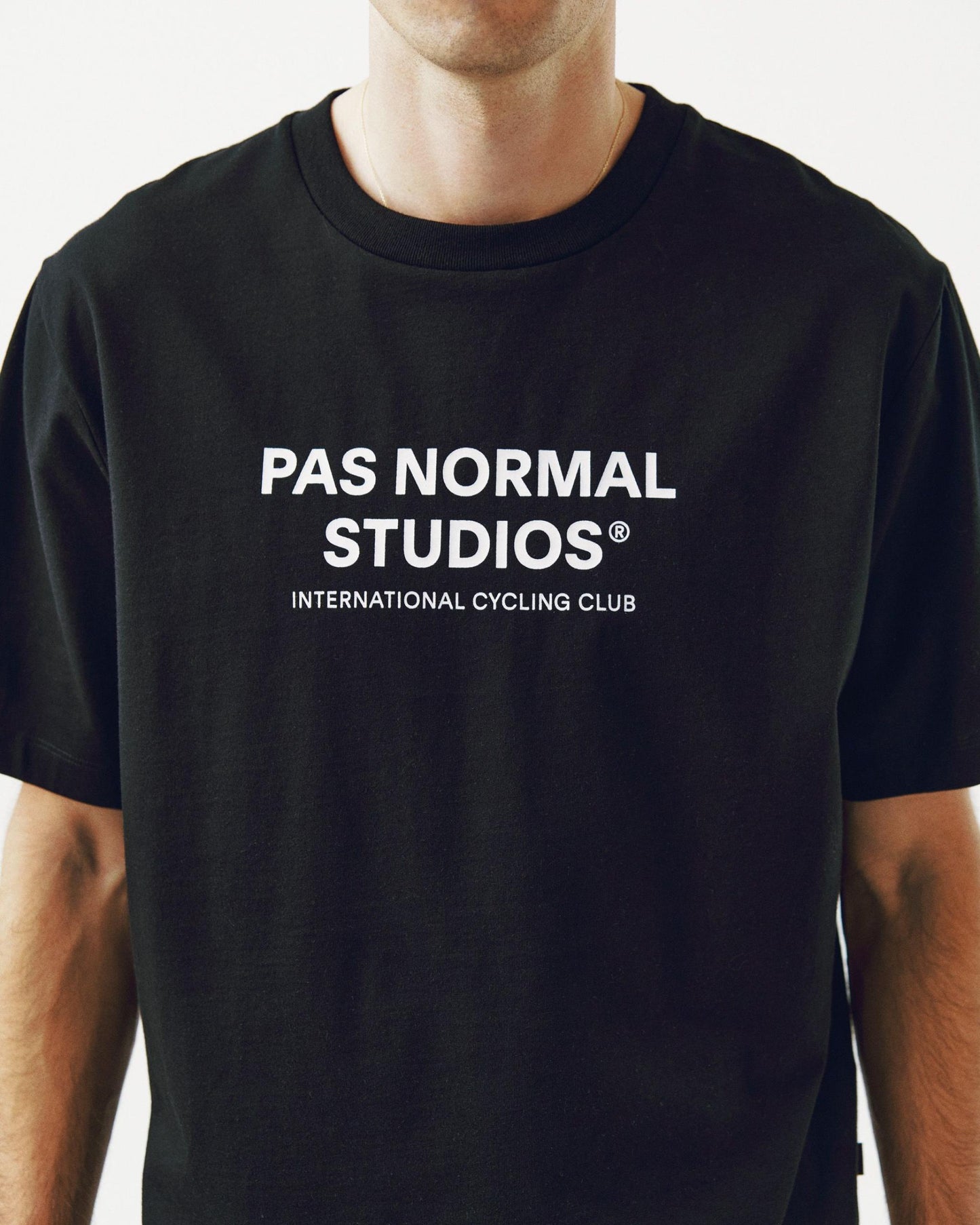 PAS NORMAL STUDIOS OffRace Logo TShirt - Black