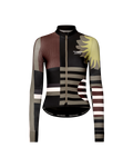PAS NORMAL STUDIOS Women Mechanism Long Sleeve Jersey - AOP International Dark Olive