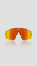 KOO Alibi Ulleres de sol Blanc/Matt - Red Mirror Lens