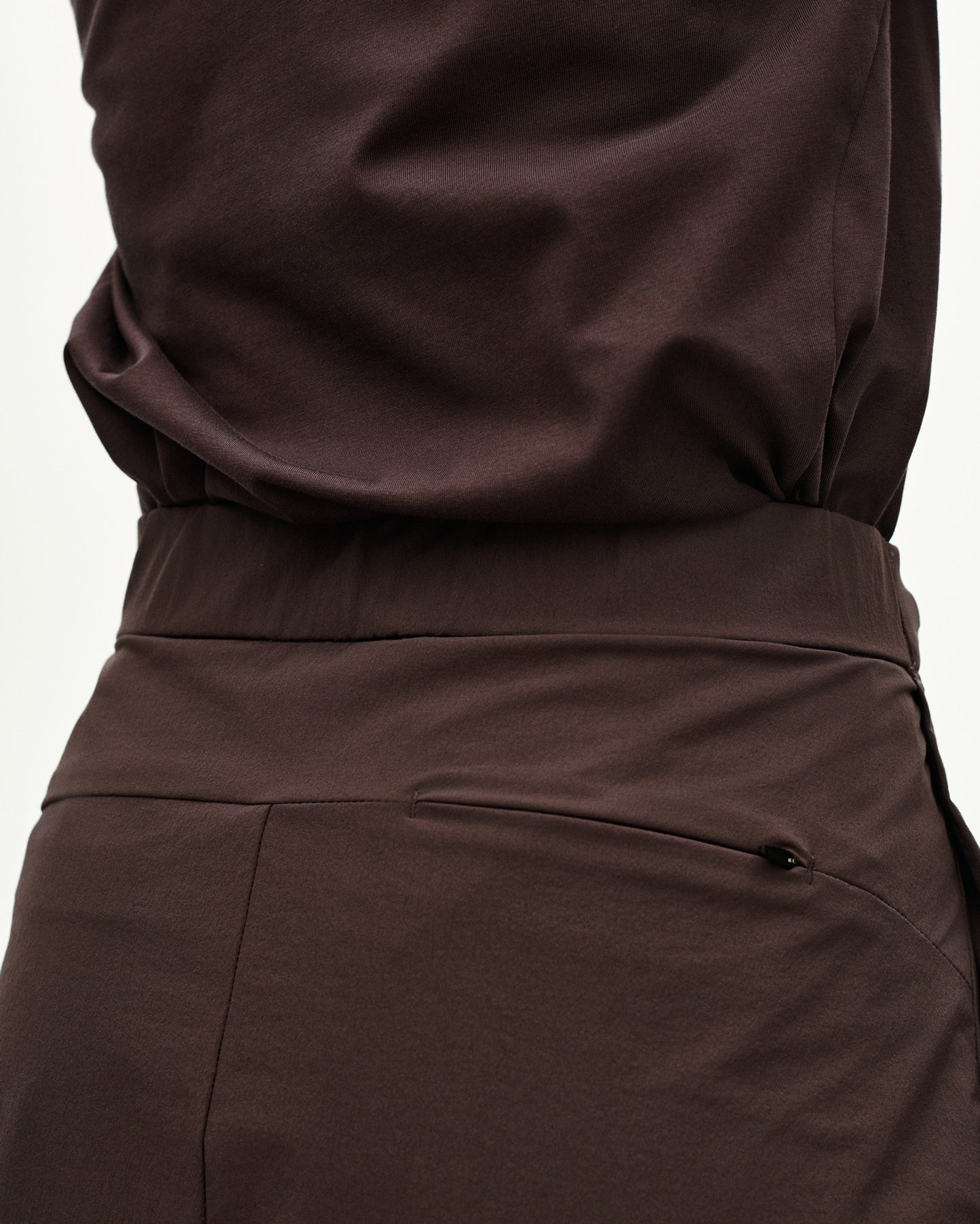 PAS NORMAL STUDIOS Dona Off Race Tech Skirt - Dark Purple