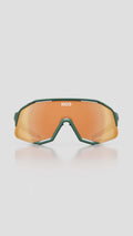 KOO Demos Ulleres de sol Green/Mat - Orange Mirror Lens