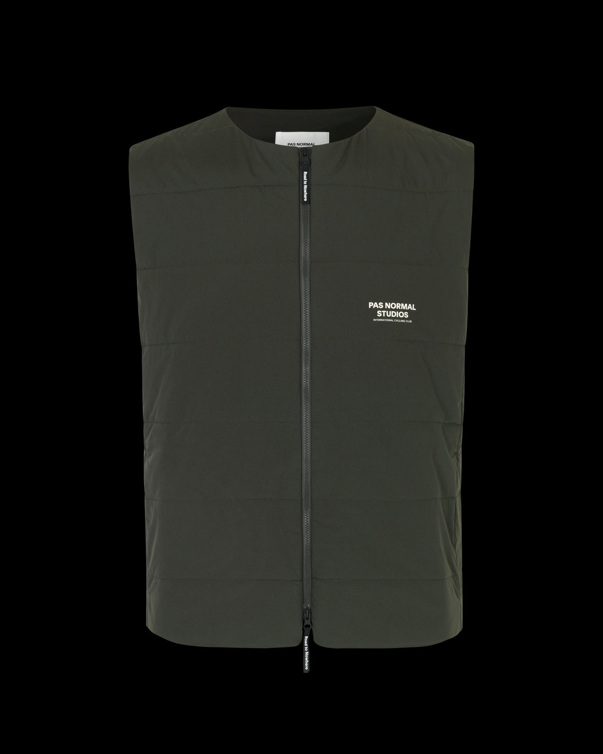 PAS NORMAL STUDIOS Off-Race Thermal Gilet - Dark Olive