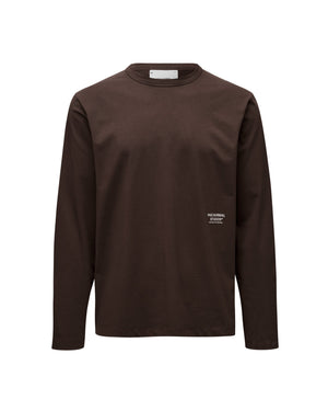 PAS NORMAL STUDIOS Off Race Cotton Tech Long Sleeve TShirt - Dark Purple