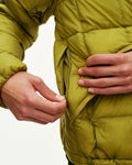PAS NORMAL STUDIOS Off Race Down Liner Jacket - Dark Lime