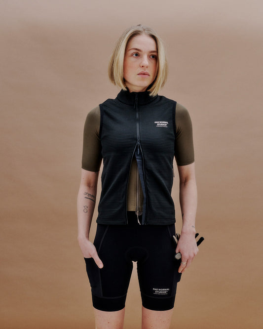 PAS NORMAL STUDIOS Women Escapism Performance Fleece Vest - Black