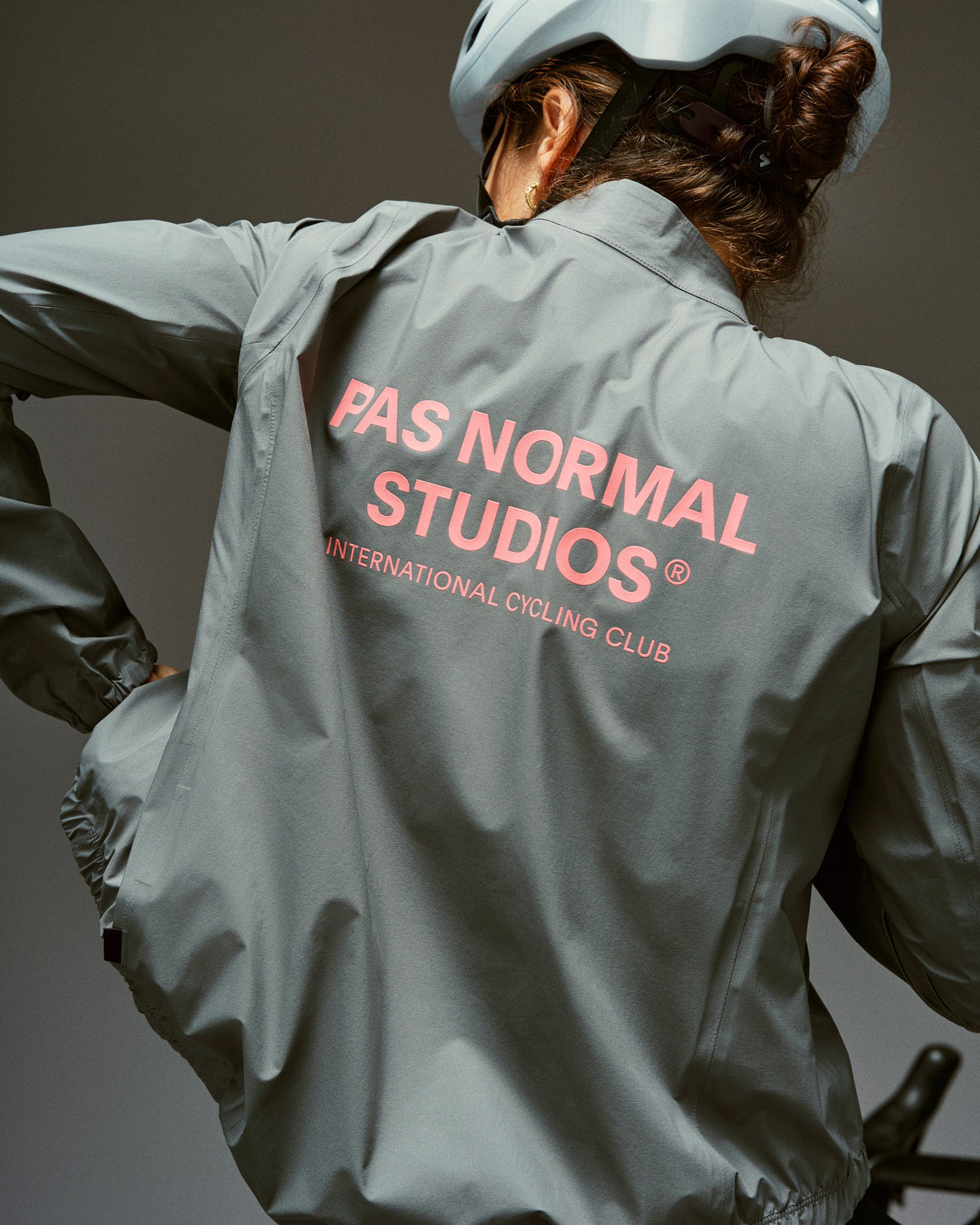 PAS NORMAL STUDIOS Women Mechanism Rain Jacket - Medium Grey