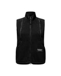 PAS NORMAL STUDIOS Dona Off Race Pile Fleece Chaleco de ciclisme - Negre