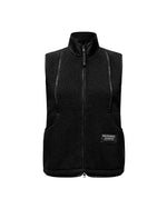 PAS NORMAL STUDIOS Dona Off Race Pile Fleece Chaleco de ciclisme - Negre