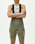 PAS NORMAL STUDIOS Mujer Escapism Cargo Culotte Corto - Light Olive