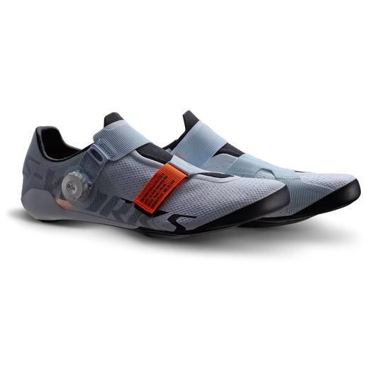 SPECIALIZED Sworks Torch Remco Road Cycling Shoes - White / Photon Orange