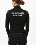 PAS NORMAL STUDIOS Mujer Essential Maillot Ciclismo Manga Larga - Negro