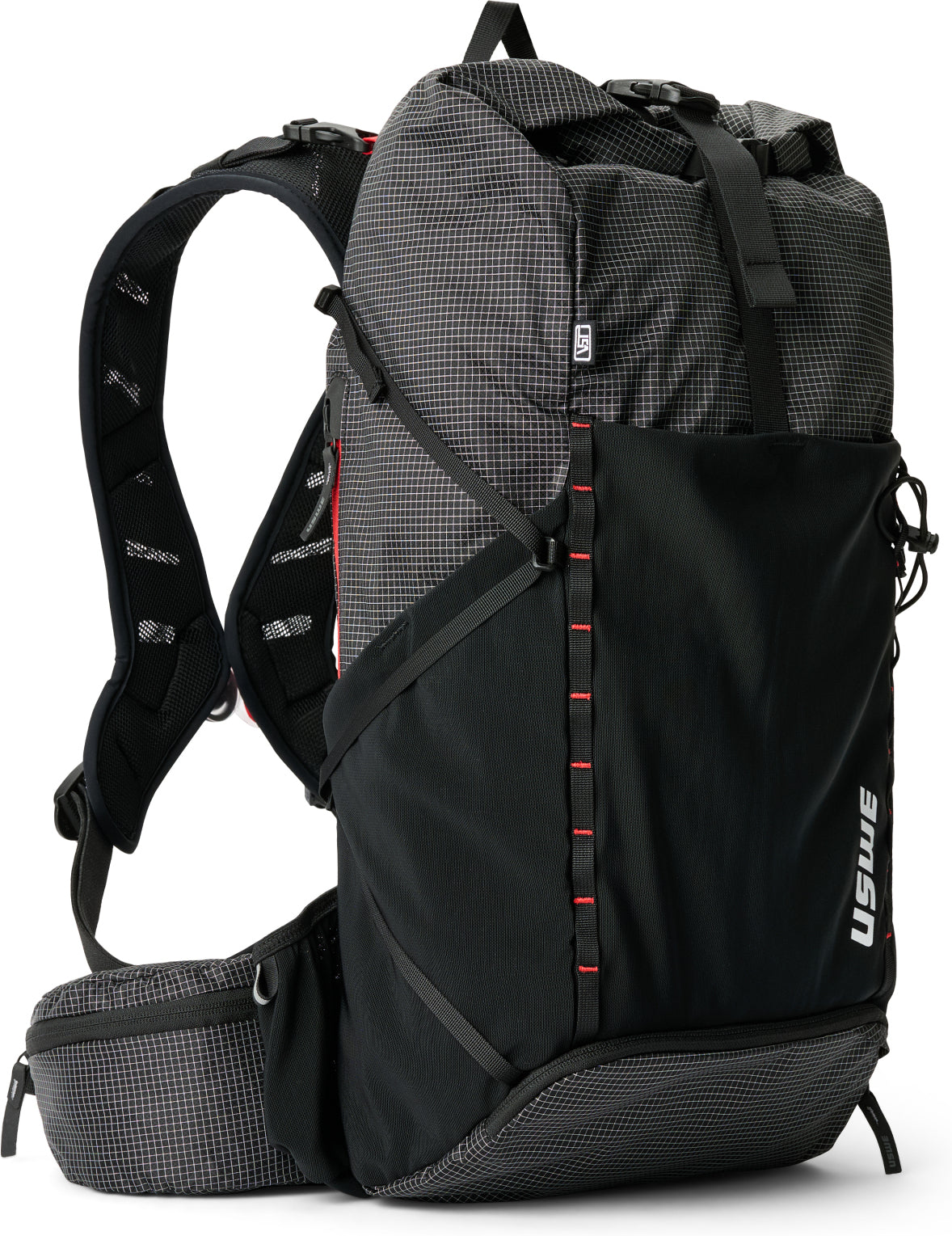 USWE ROLLTOP VST 18 BACKPACK - BLACK