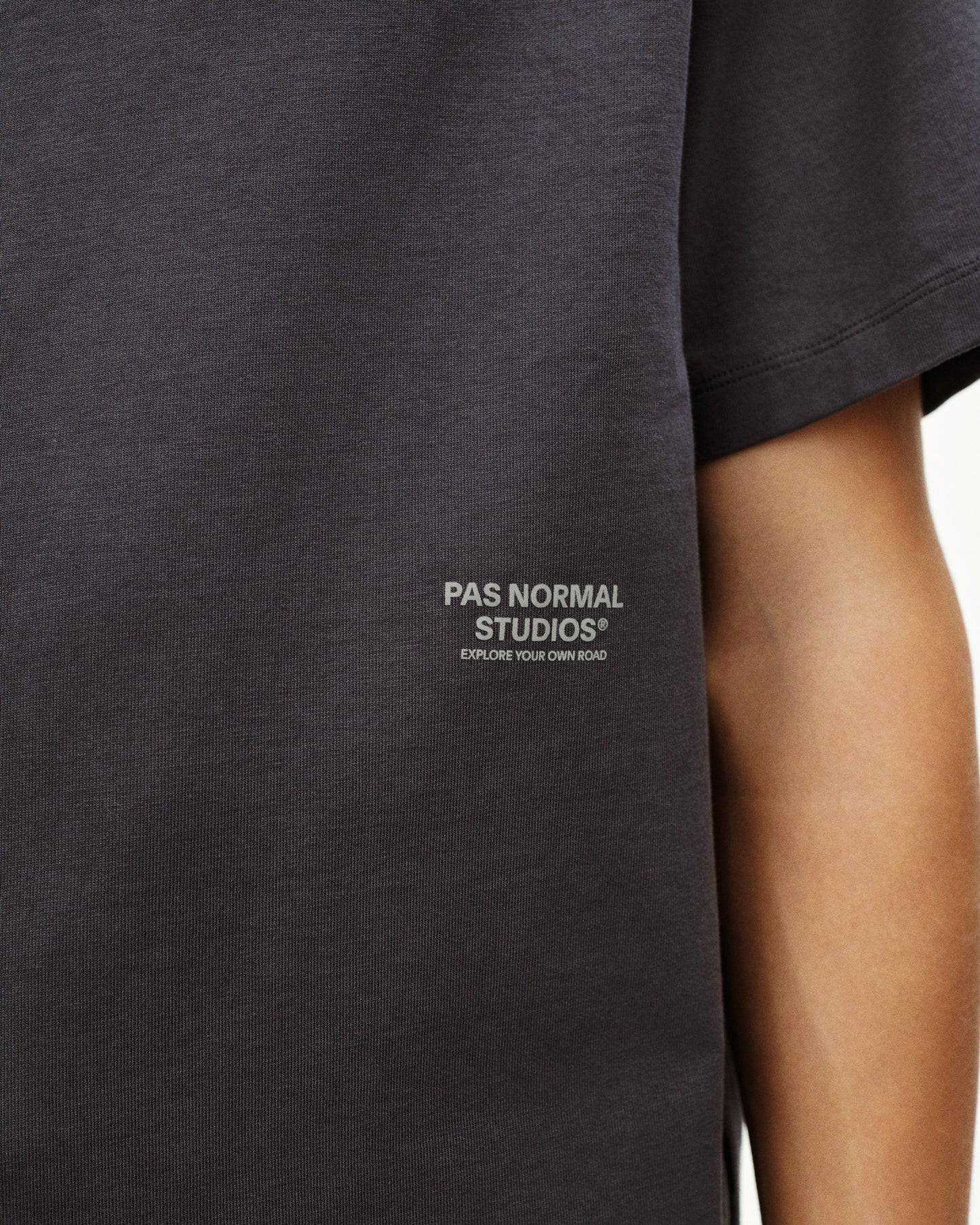 PAS NORMAL STUDIOS Off Race TShirt - Steel