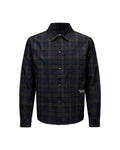 PAS NORMAL STUDIOS Off Race Seersucker Shirt - Dark Navy