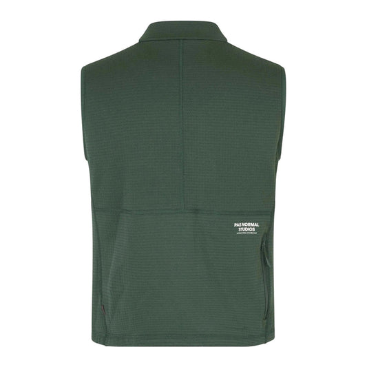 PAS NORMAL STUDIOS ESCAPISM Performance Fleece Vest - Petroleum