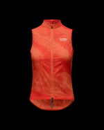 PAS NORMAL STUDIOS Women Mechanism Stow Away Gilet - AOP Hibiscus Orange