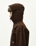 PAS NORMAL STUDIOS Off Race 3L Shell Chaqueta - Dark Coffee