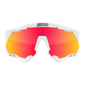 SCICON Aeroshade XLEyewear  - White Fender/Multimirror Red