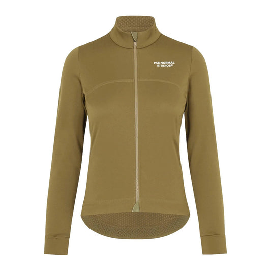 PAS NORMAL STUDIOS Essential Thermal LS Women Jersey AW22 - Green Terrain