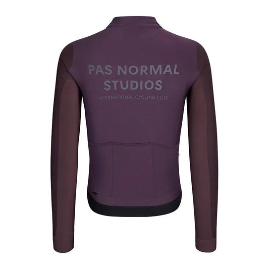 PAS NORMAL STUDIOS Mechanism Thermal LS Jersey - Bordeaux