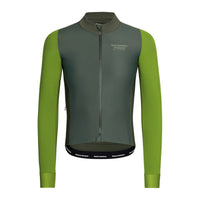 PAS NORMAL STUDIOS Mechanism Mujer Thermal Maillot Ciclismo Manga Larga - Ivy Green