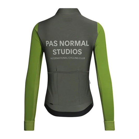 PAS NORMAL STUDIOS Mechanism Women Thermal Long Sleeve Jersey - Ivy Green