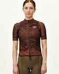 PAS NORMAL STUDIOS Women Mechanism Stow Away Gilet - AOP Light brown