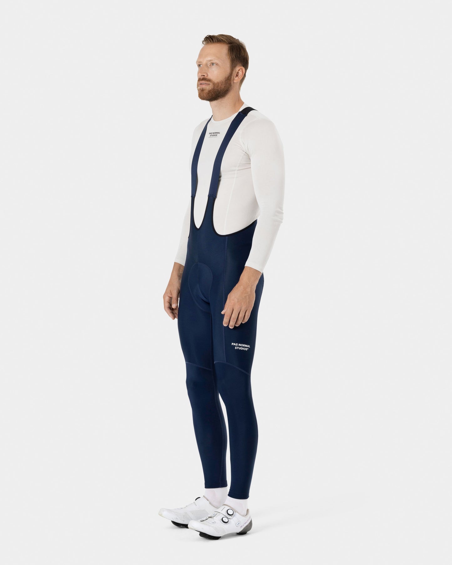 PAS NORMAL STUDIOS Essential Thermal Korte fietsbroek - Navy