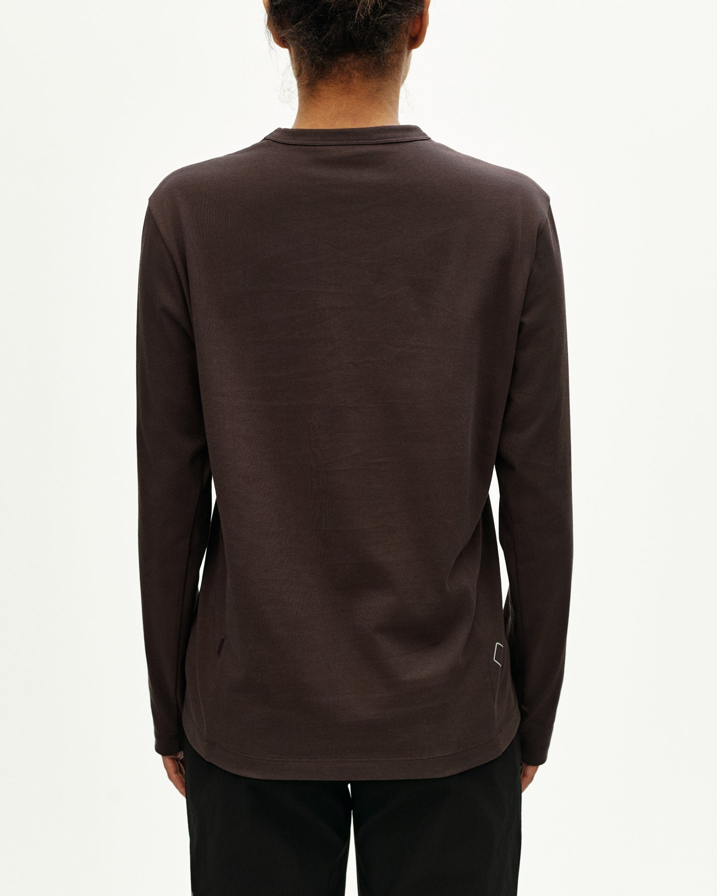 PAS NORMAL STUDIOS Off Race Cotton Tech Manga Larga Camiseta - Dark Purple