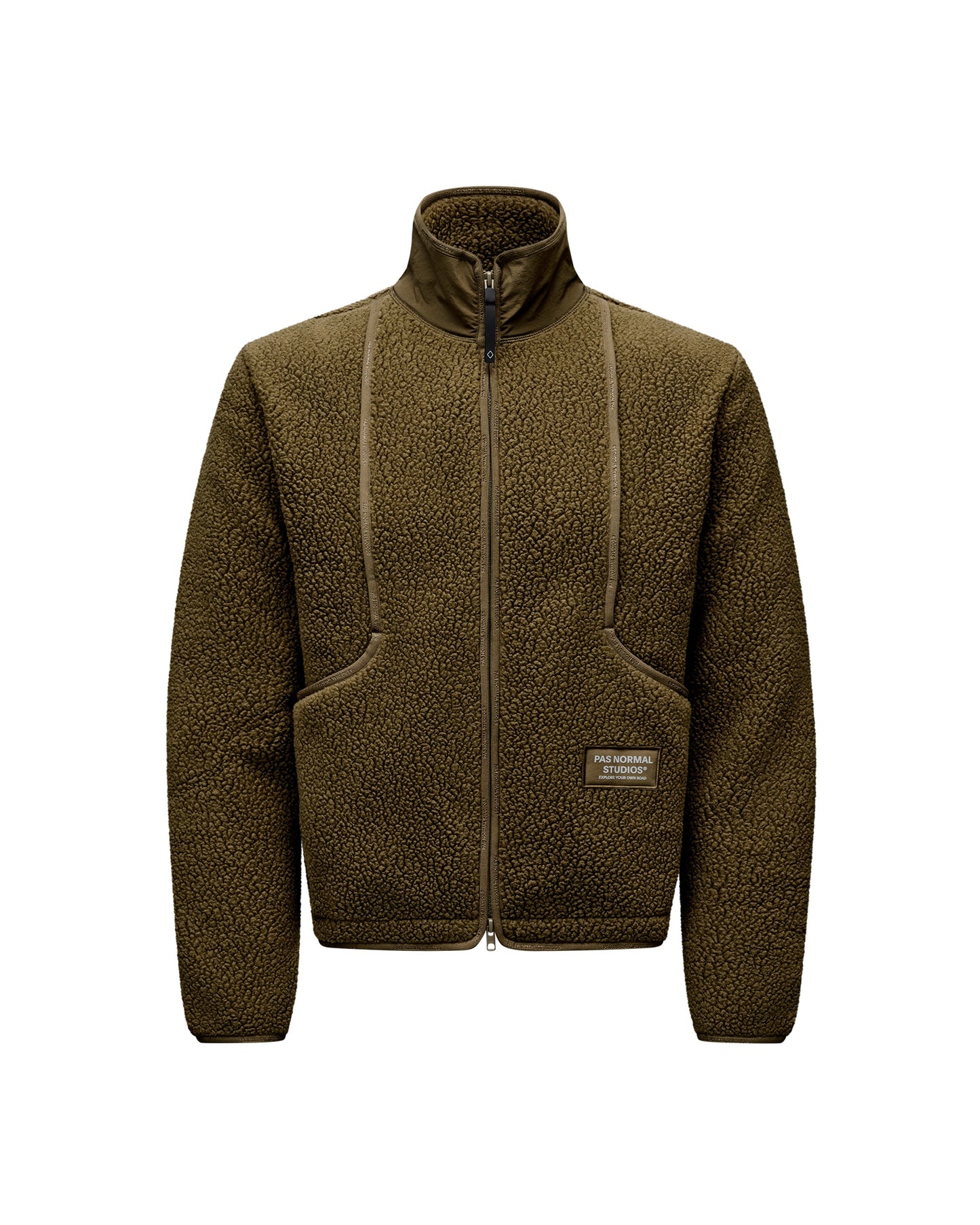 PAS NORMAL STUDIOS Off Race Pile Chaqueta polar - Deep Olive