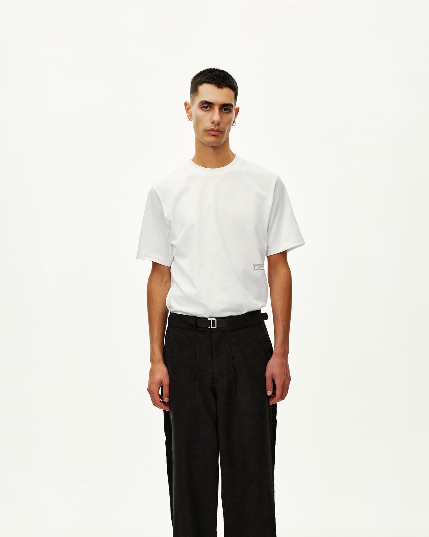 PAS NORMAL STUDIOS Off Race Corduroy Pantalones - Negro