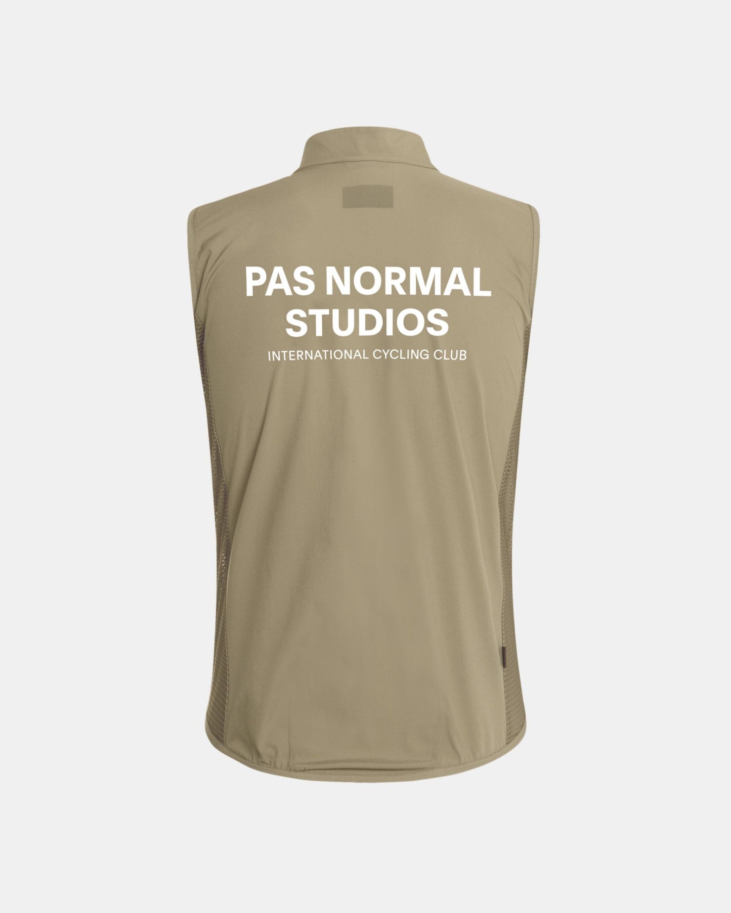 PAS NORMAL STUDIOS Mechanism Stow Away Bodywarmer fiets - Beige