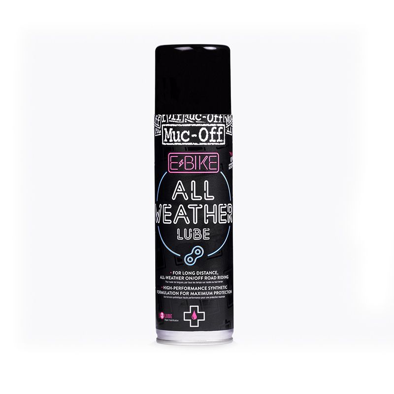 MUC OFF Bicicletta elettrica All Weather Spray Catena Lubrificante - 250ml