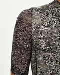 PAS NORMAL STUDIOS Women Essential Light Jersey - AOP Grain Off White