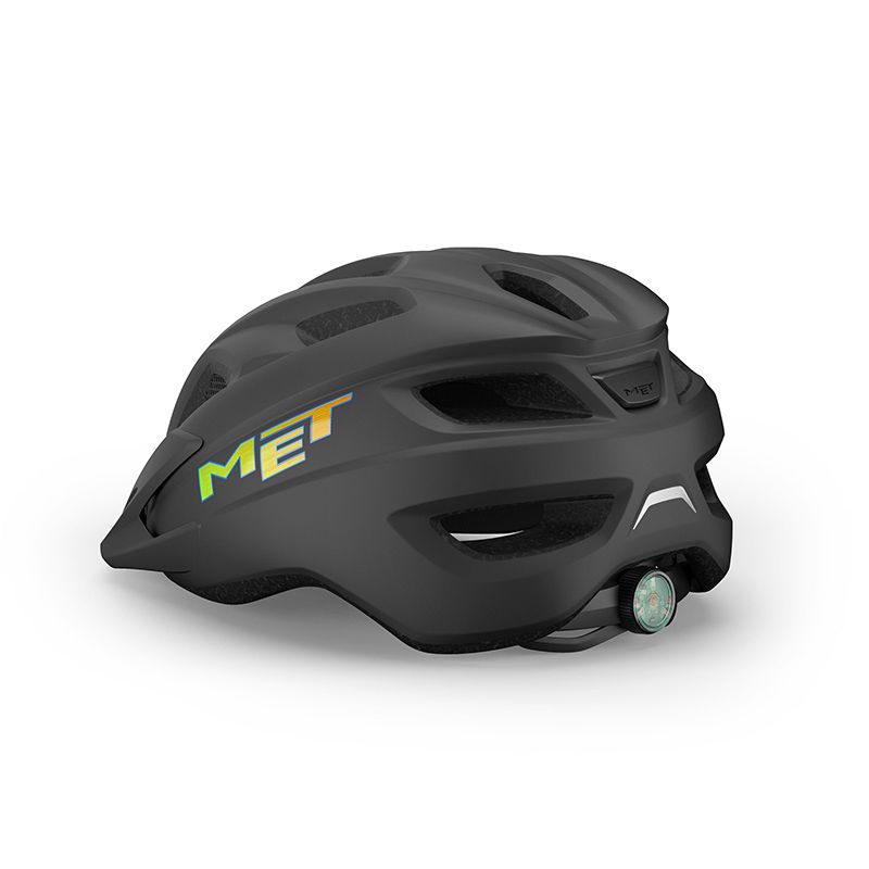 CASCO MET CRACKERJACK NEGRO MATE TALLA UNICA (52-57)