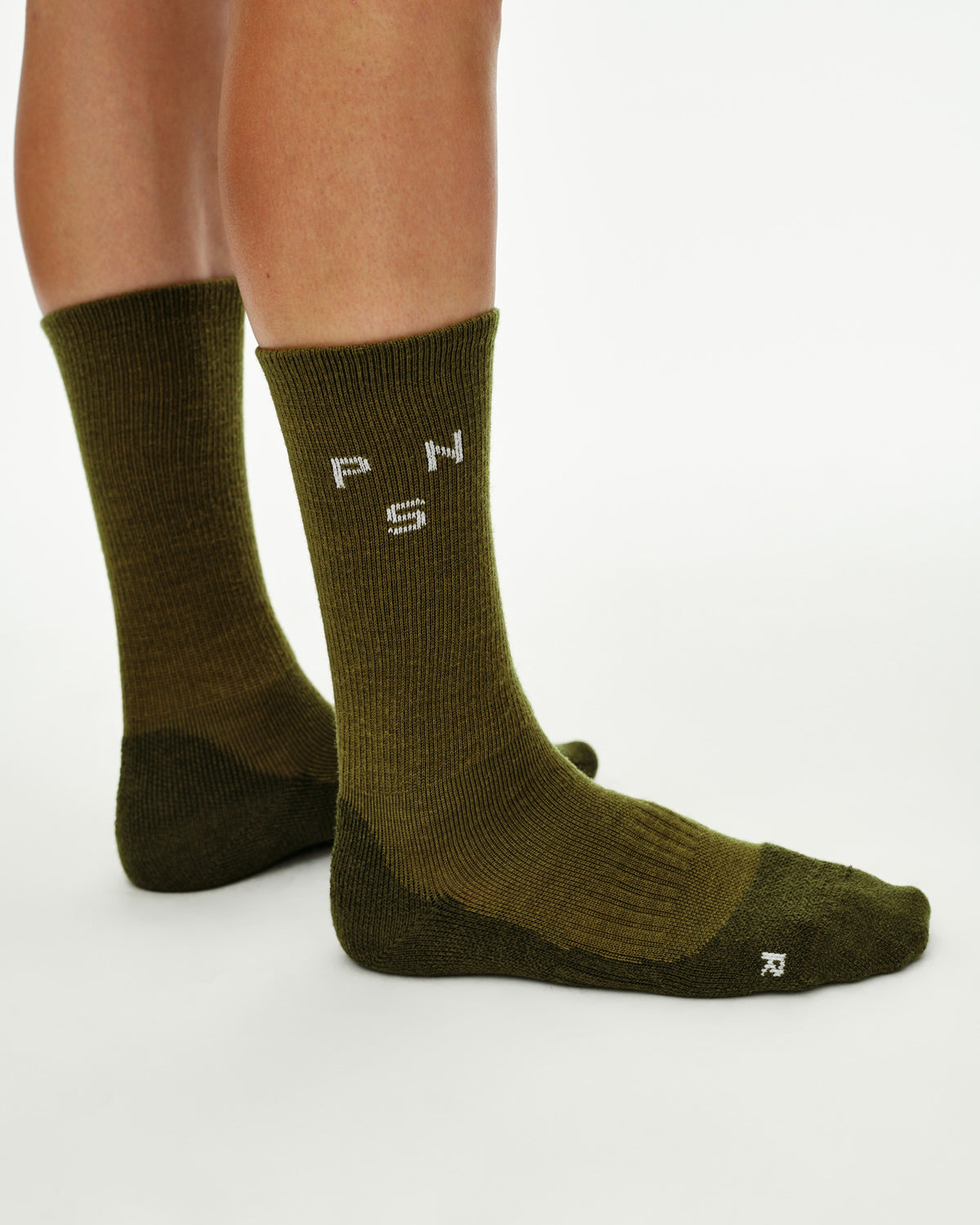 PAS NORMAL STUDIOS Deep Winter Wool Socks - Khaki Green