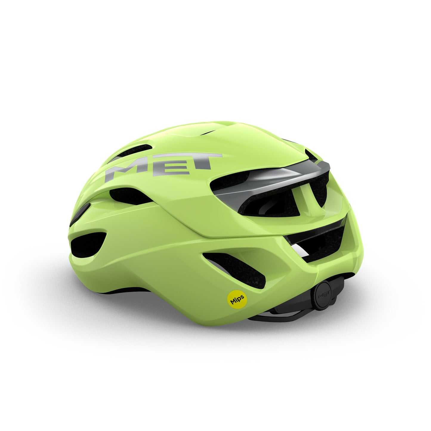 CASCO MET RIVALE MIPS VERDE LIMA - BRILLO