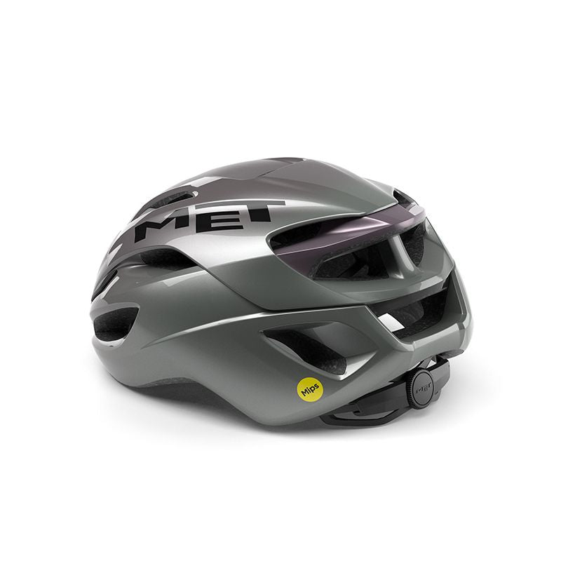 CASCO MET RIVALE MIPS GRIS OPALO - BRILLO