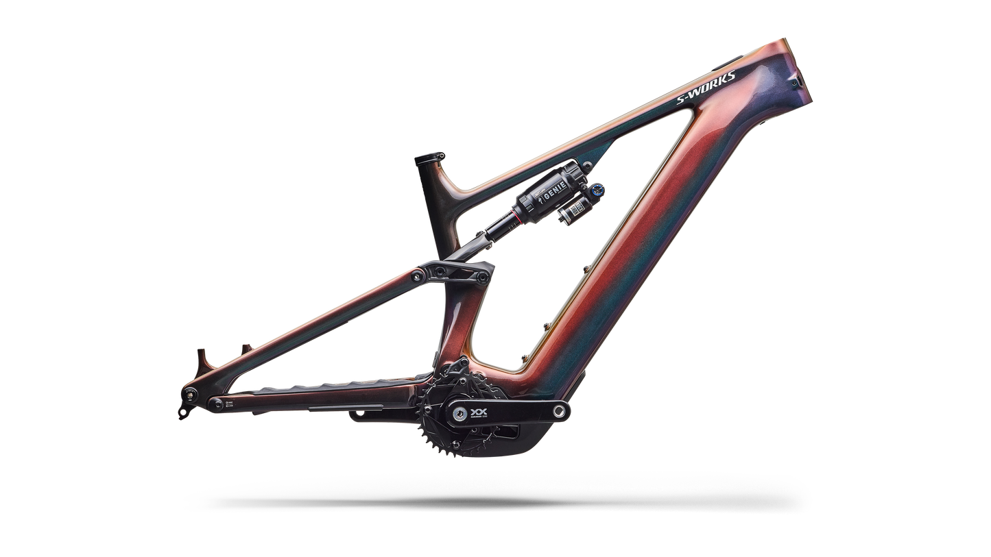 SPECIALIZED SWORKS TURBO LEVO 4 EFRAMESET - METOBSD/CMLNSPN/METWHTSIL