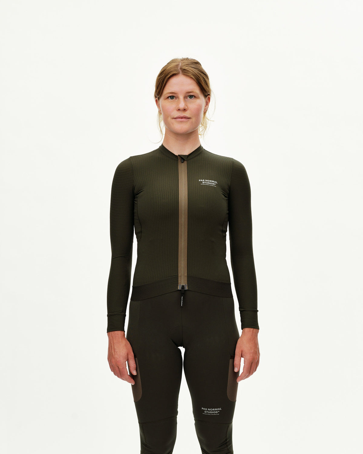PAS NORMAL STUDIOS Women Escapism Long Sleeve Jersey - Dark Olive