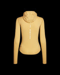PAS NORMAL STUDIOS Women Thermal Hooded Windproof Base Layer - Camel / Marron